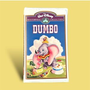 Dumbo Walt Disney's Vintage Masterpiece Collection VHS Kid's Movie -Perfect NWOT
